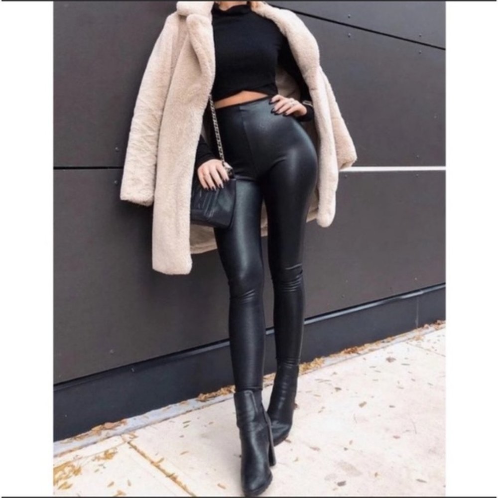 Commando Faux Leather Leggings - Picture 1 of 6